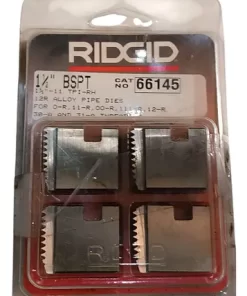 JOGO COSSINETE 1- ¹/2'' BSPT 4 Pçs - RIDGID 66145 MADE IN USA