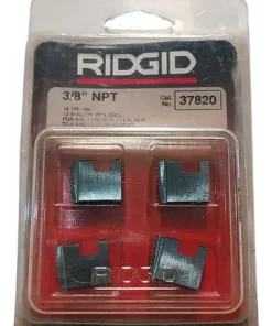 JOGO COSSINETE 3/8'' NPT 4 Pçs - RIDGID 37820 MADE IN USA